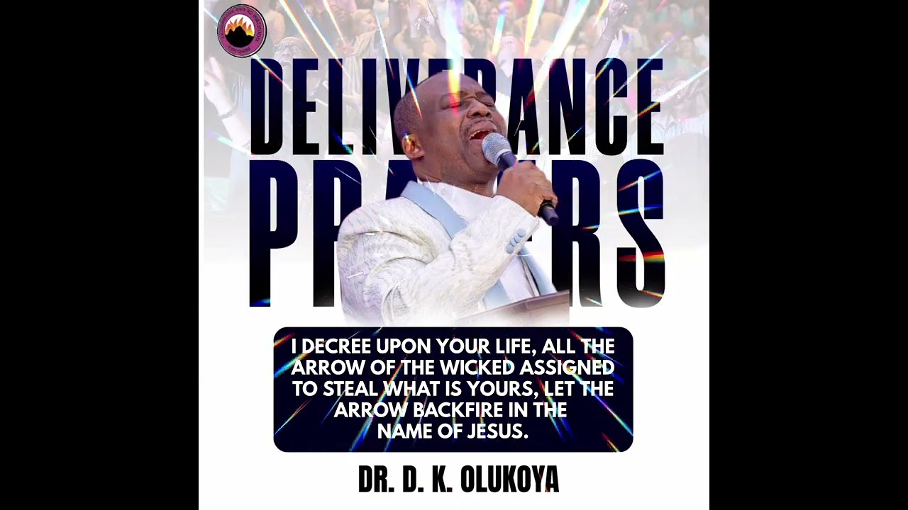 ARROW OF THE WICKED ASSIGNED AGAINST YOU SHALL BACKFIRE IN THE NAME OF JESUS - DR D K OLUKOYA