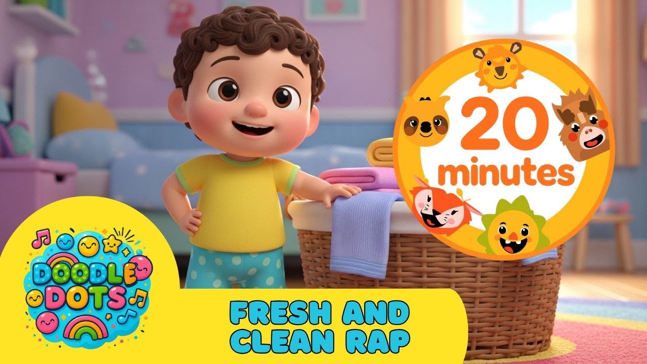 Fresh and Clean Rap 🧼 | Hygiene Songs for Kids #kidshygiene  #educationalrap