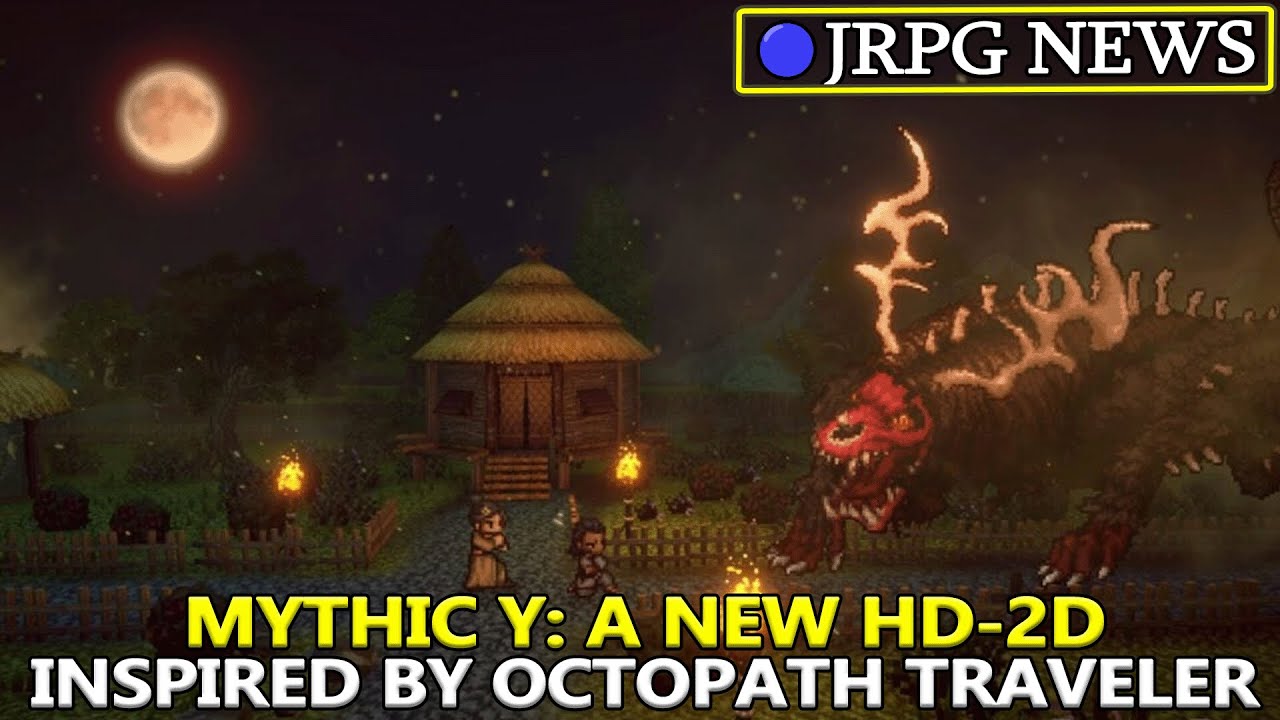 Mythic Yi: Новая HD-2D игра, вдохновленная Octopath Traveler #jrpgnews