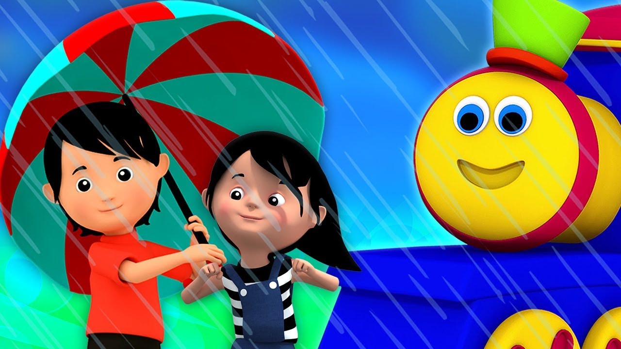 Bob den Zug | Regen regen gehen weg | Kinderlied | Rain Rain Go Away