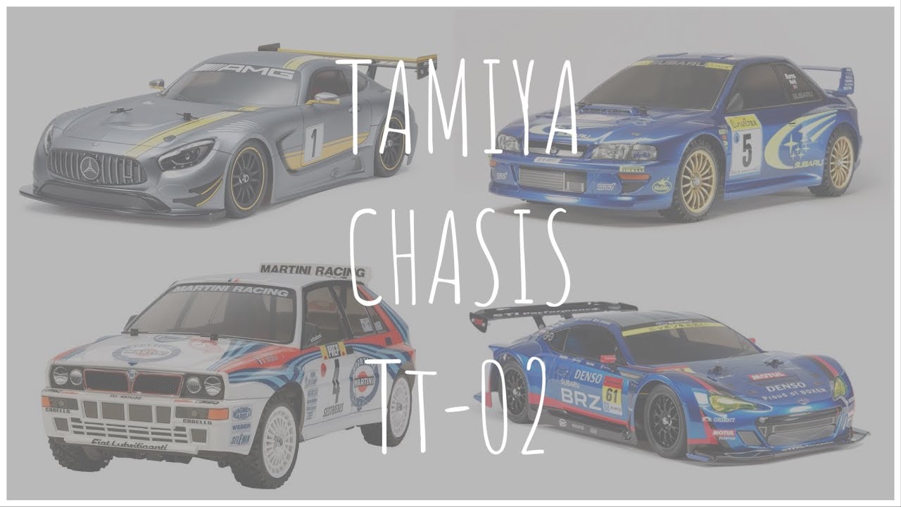 TAMIYA CARSON CHASIS TT 01 & TT 02