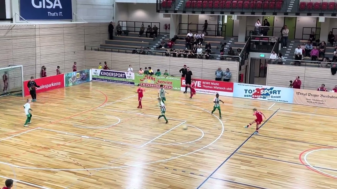 RBL U11-FC Halle-Neustadt (10-0) Hallenfußball Junior-Cup der Saalesparkasse 16.12.23