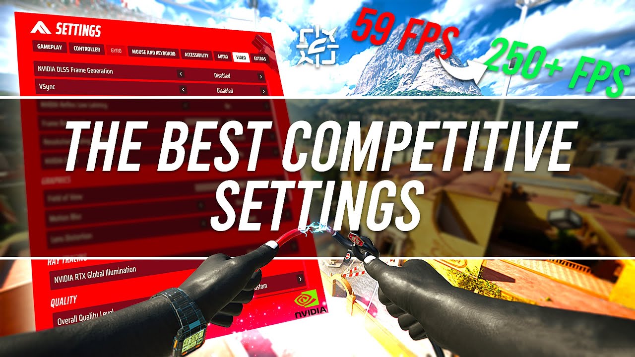 The ONLY Competitive Settings You'll EVER Need