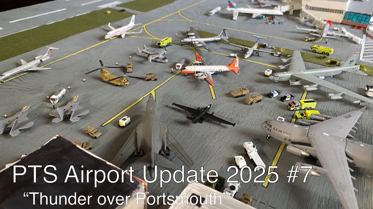 PTS Airport Update 2025 #7 “Thunder over Portsmouth”
