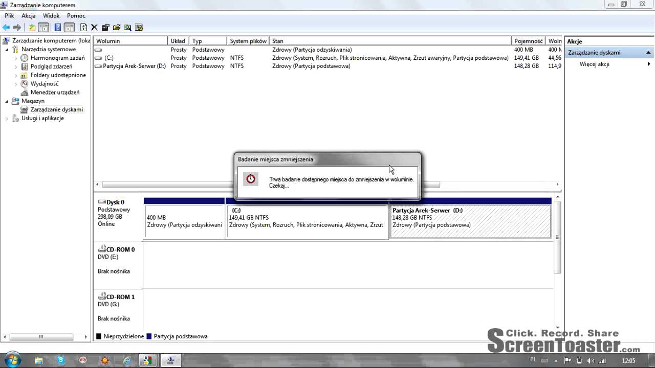 Jak stworzyć nową partycję w Windows 7 ? | Film Instruktażowy