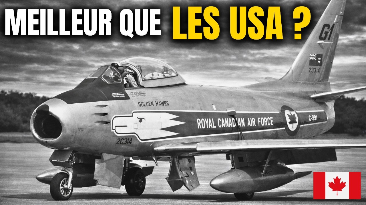 Pourquoi Les États-Unis Étaient JALOUX Du Canada ? | L’Histoire Méconnue Du Canadair Sabre