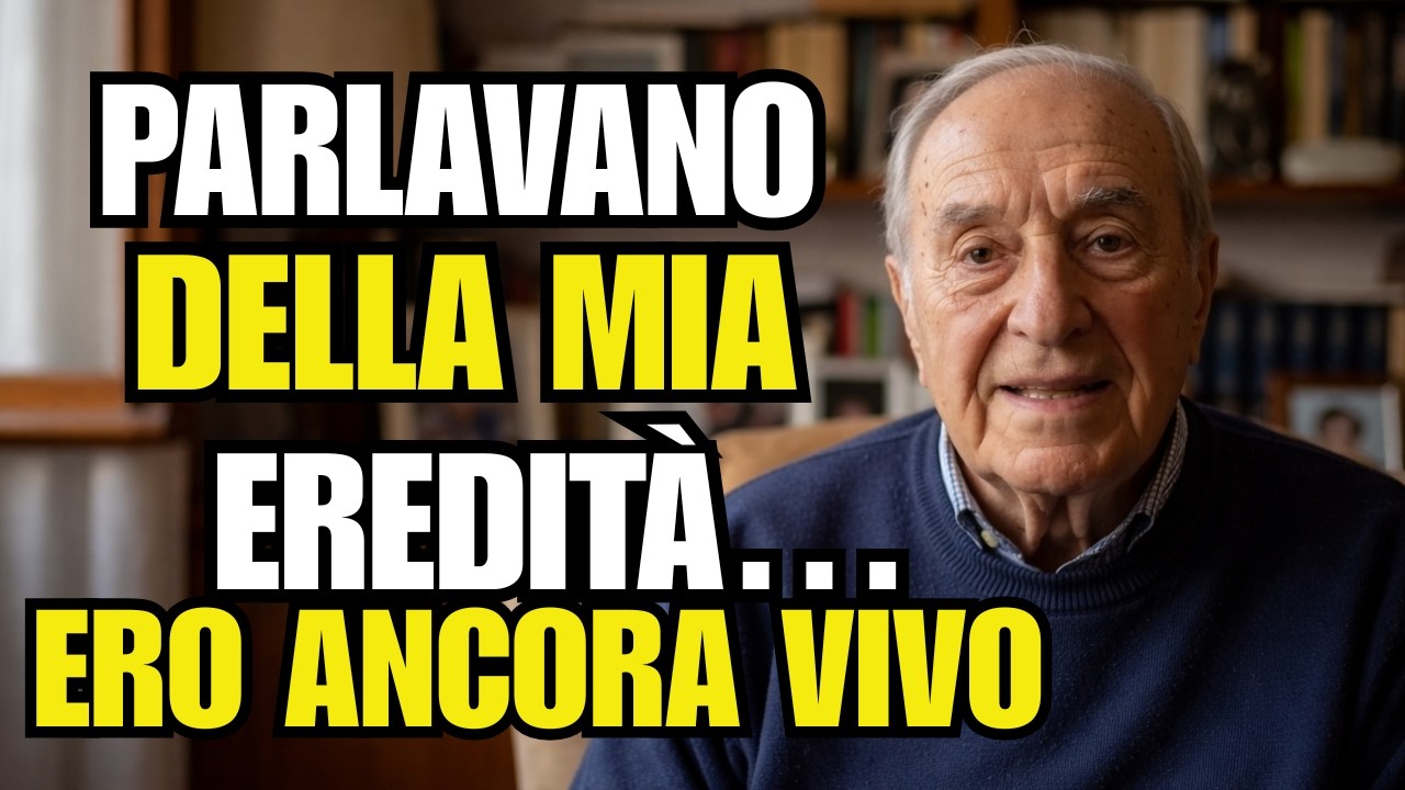 A 87 Anni Ho Sentito La Parola “Eredità”… E Ho Capito Tutto