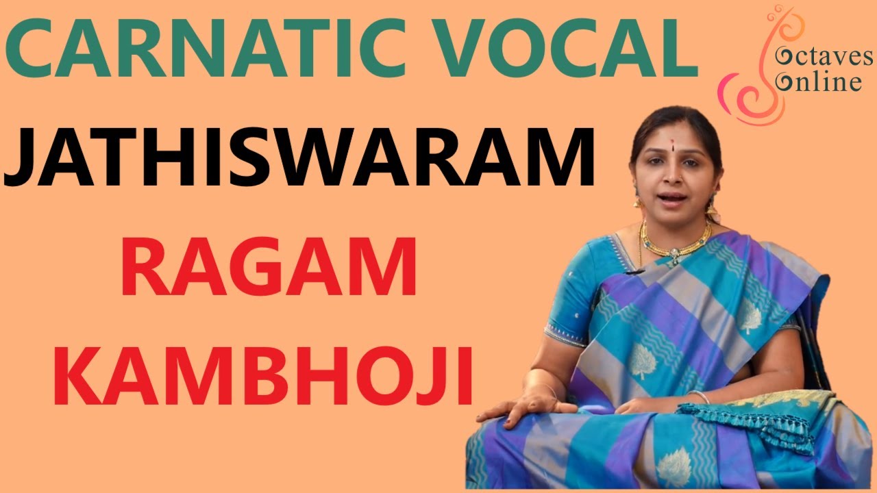 Jathiswaram : Kaambhoji raag ( Learning Mode )