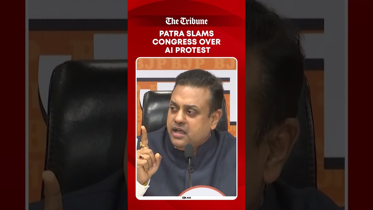Sambit Patra Blasts Congress as &ldquo;Topless, Brainless, Shameless&rdquo; Over AI Summit Protest