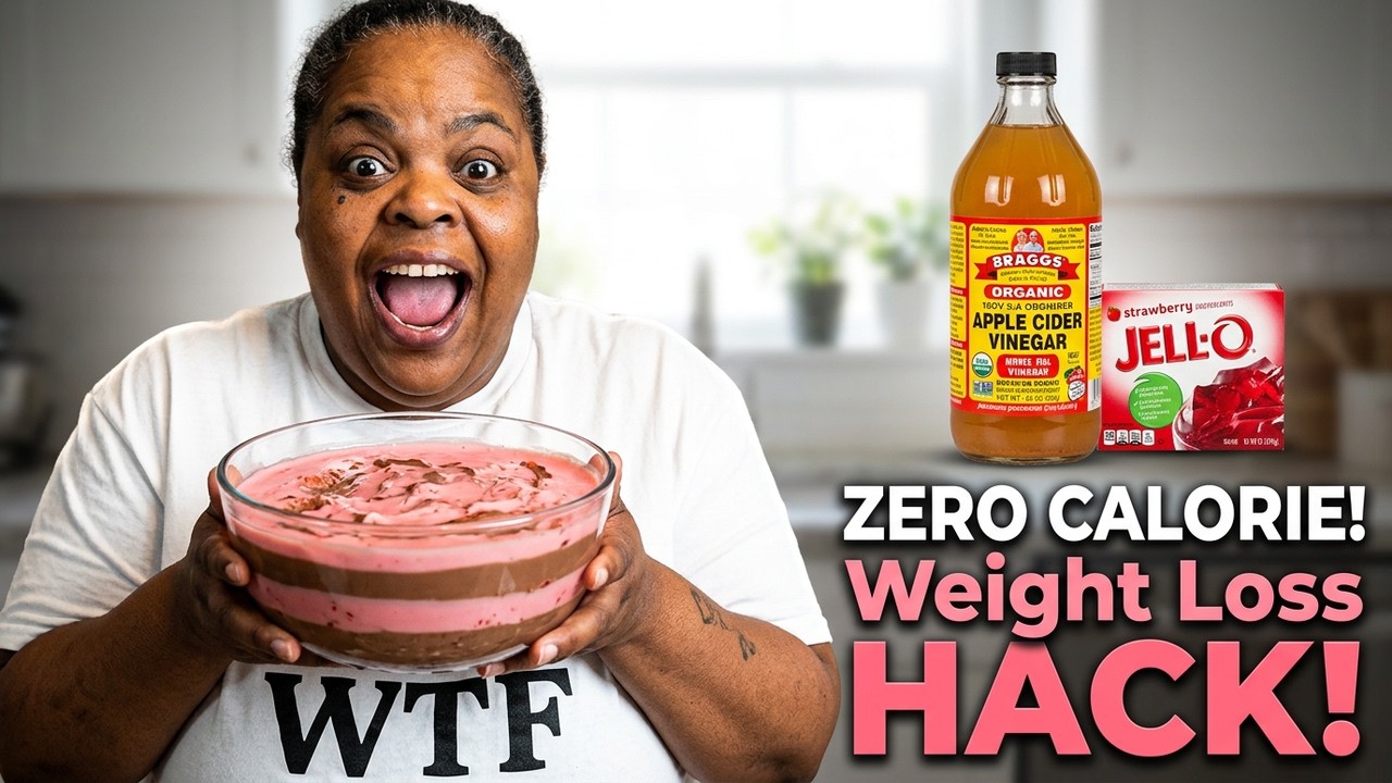 Zero Calorie Pink Chocolate Jello | Weight Loss Hack