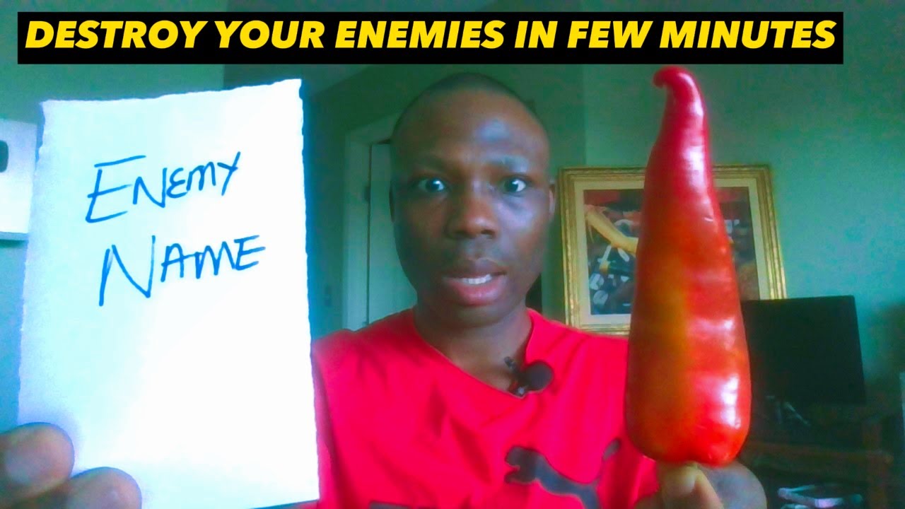 Put the Name of your Enemy in Hot Pepper and See What Happens