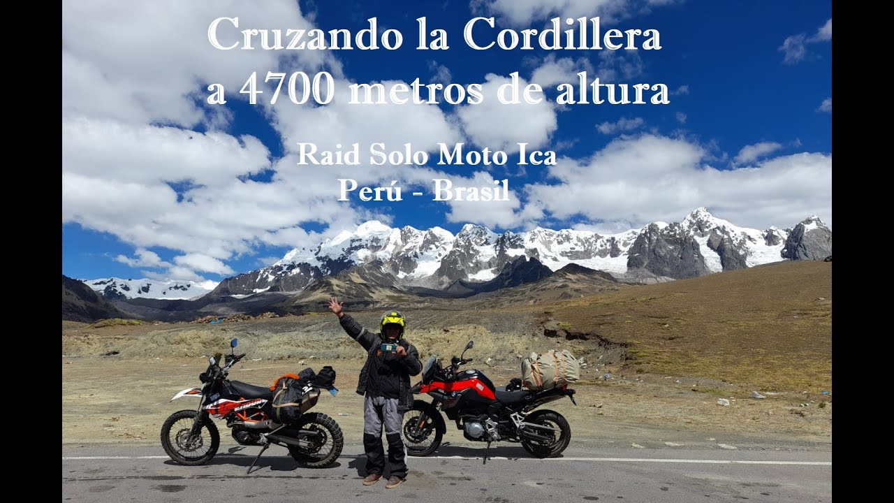VLOG MOTERO: Cruzamos la cordillera a 4700 metros y llegamos a Brasil