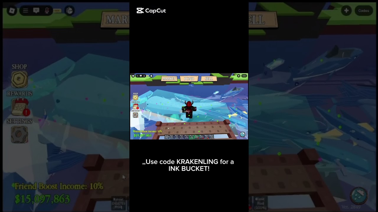 Own A Fish Pond&rdquo; New Codes! #roblox #fishing #codes #viral #fypシ゚viralfyp