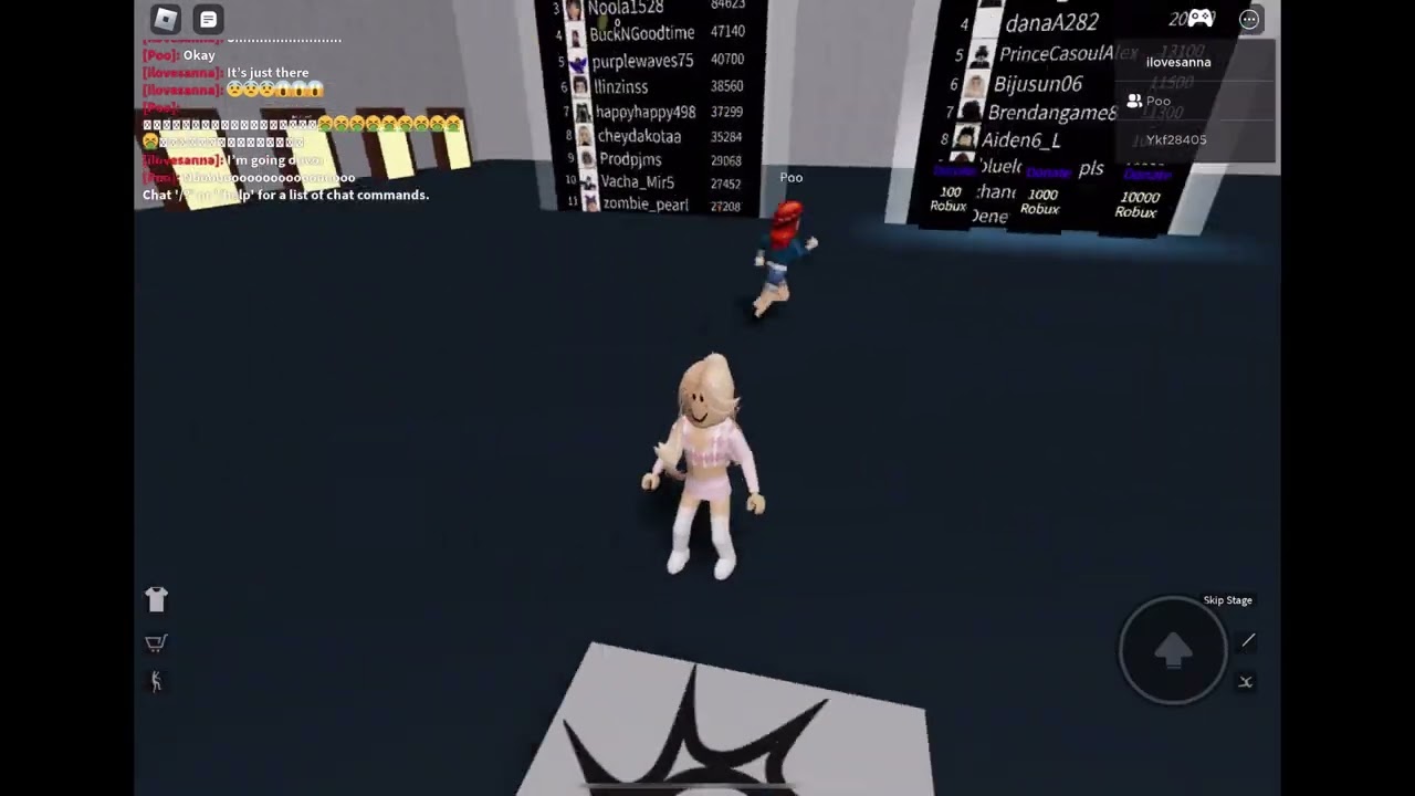 Playing RUNNING HEAD with Alyssa! (A bit scary 😧 )( when you watch, it may be boring) -Roblox