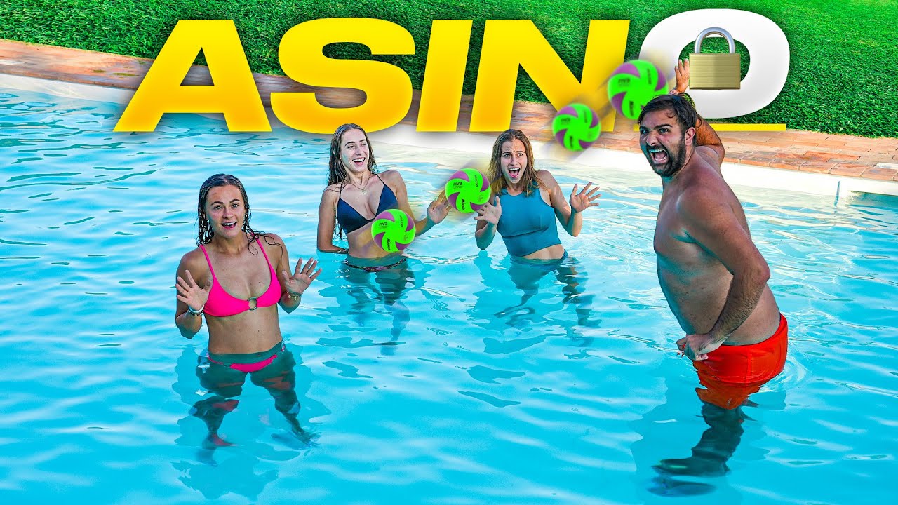 ⚽ ASINO CHALLENGE con le RAGAZZE in VILLA ELITES ⚽