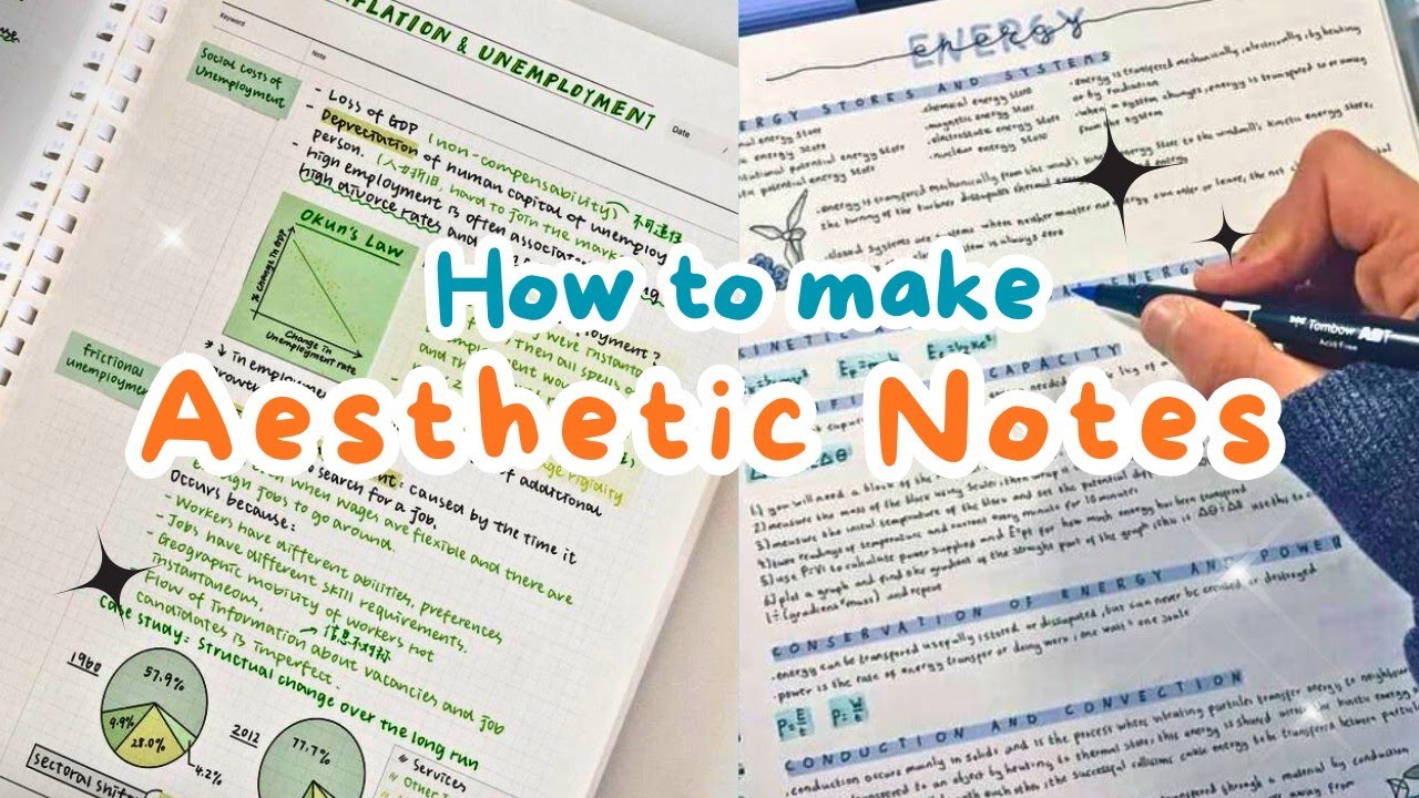 How to Make Notes That Are Pretty AND Smart ✨🌷|effortlessly|