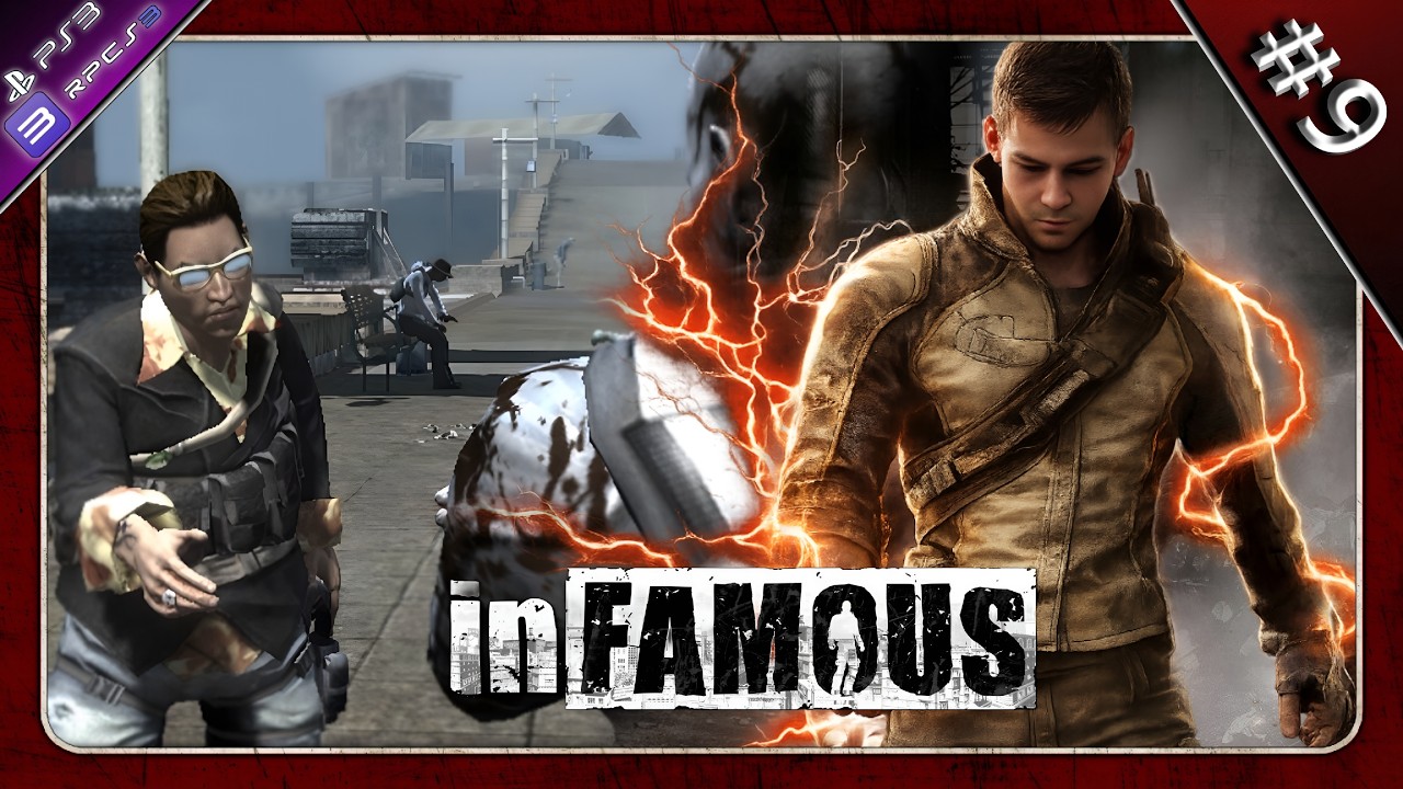 прохождение inFamous #9 вызволяем Зика из плена