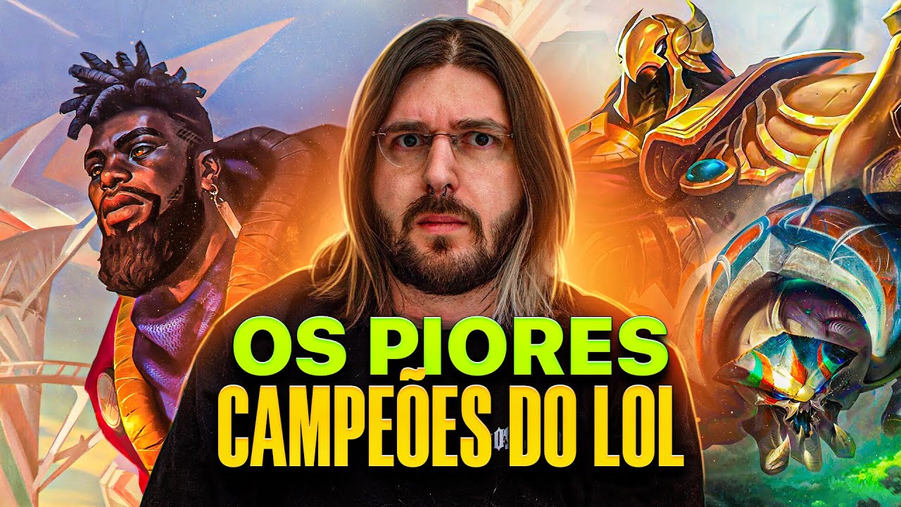 JOGANDO COM OS CAMPE&Otilde;ES DE PIOR WIN RATE