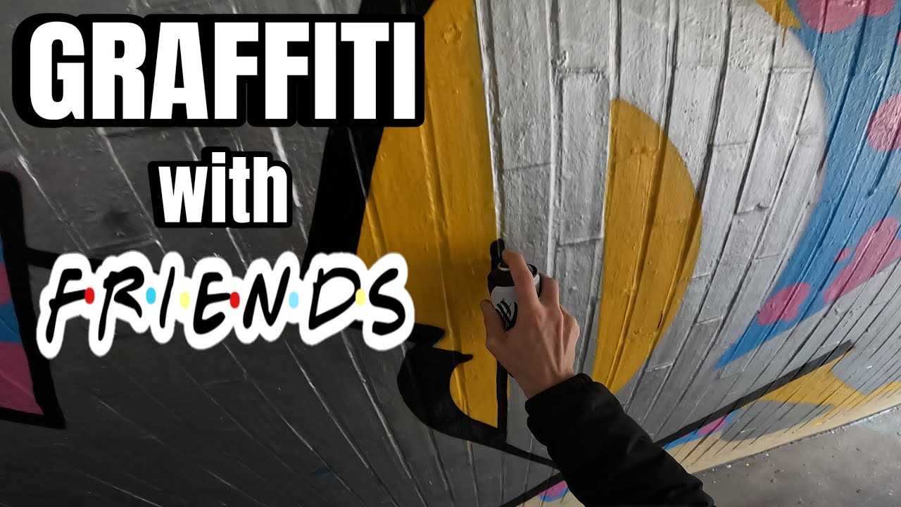 Graffiti chrome with friends