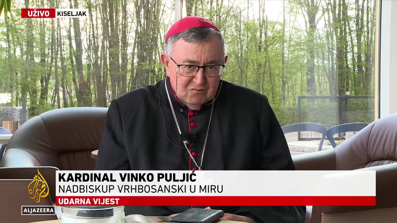 Kardinal Puljić: Papa Franjo je bio najjači moralni autoritet u košmaru rata