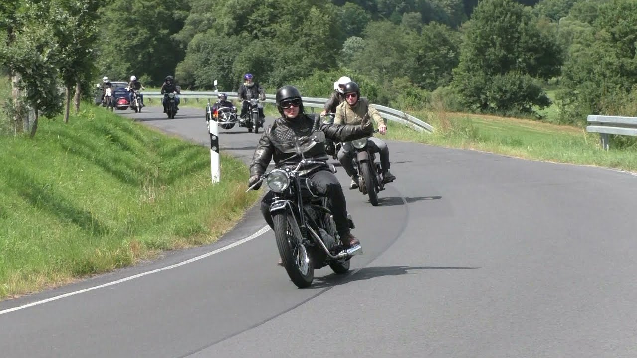 Motorrad Classik Treffen Flieden Rückers