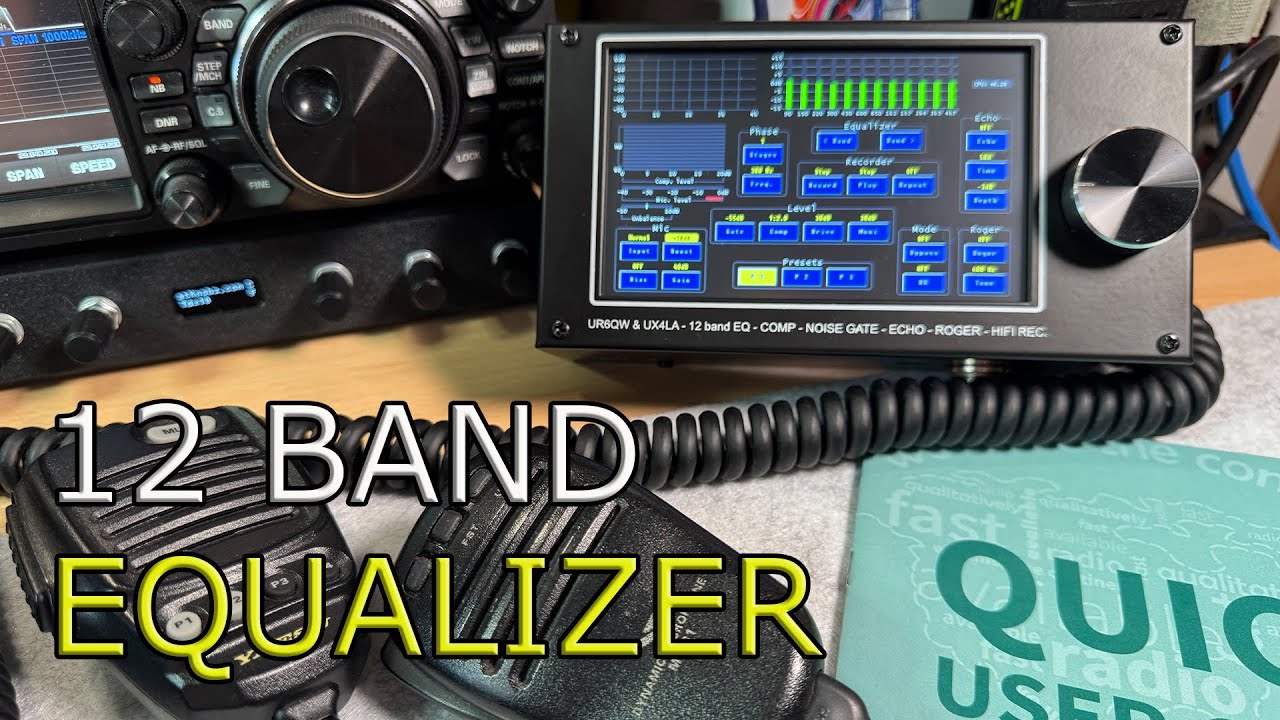 12 Band Equalizer (EQ V.8) by UR6QW & UX4LA - unboxing and a brief look.