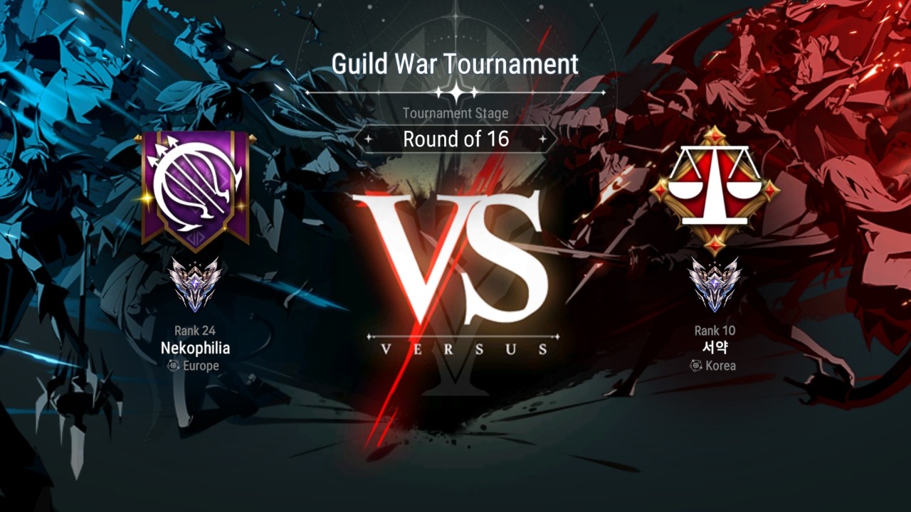 Epic Seven - Guild War Tournament - Nekophilia vs 서악