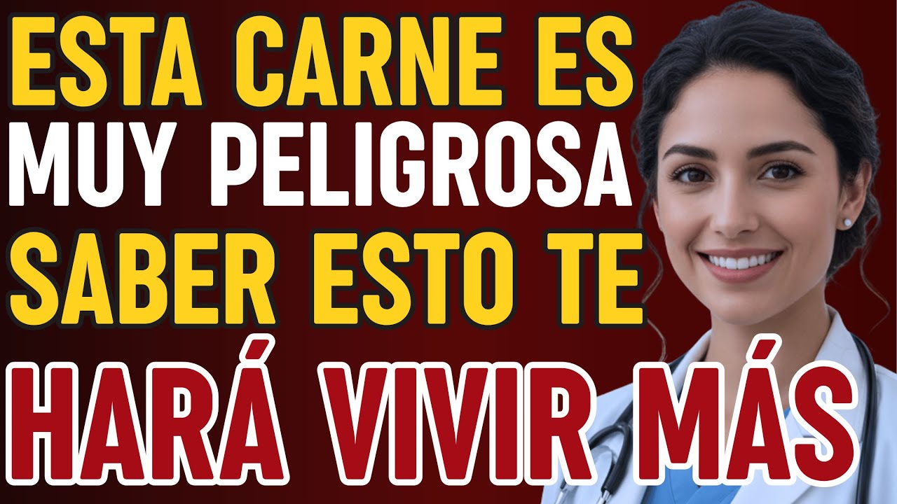 4 CARNES que dañan y 4 que PROTEGEN tu SALUD después de los 60 | salud de la tercera edad