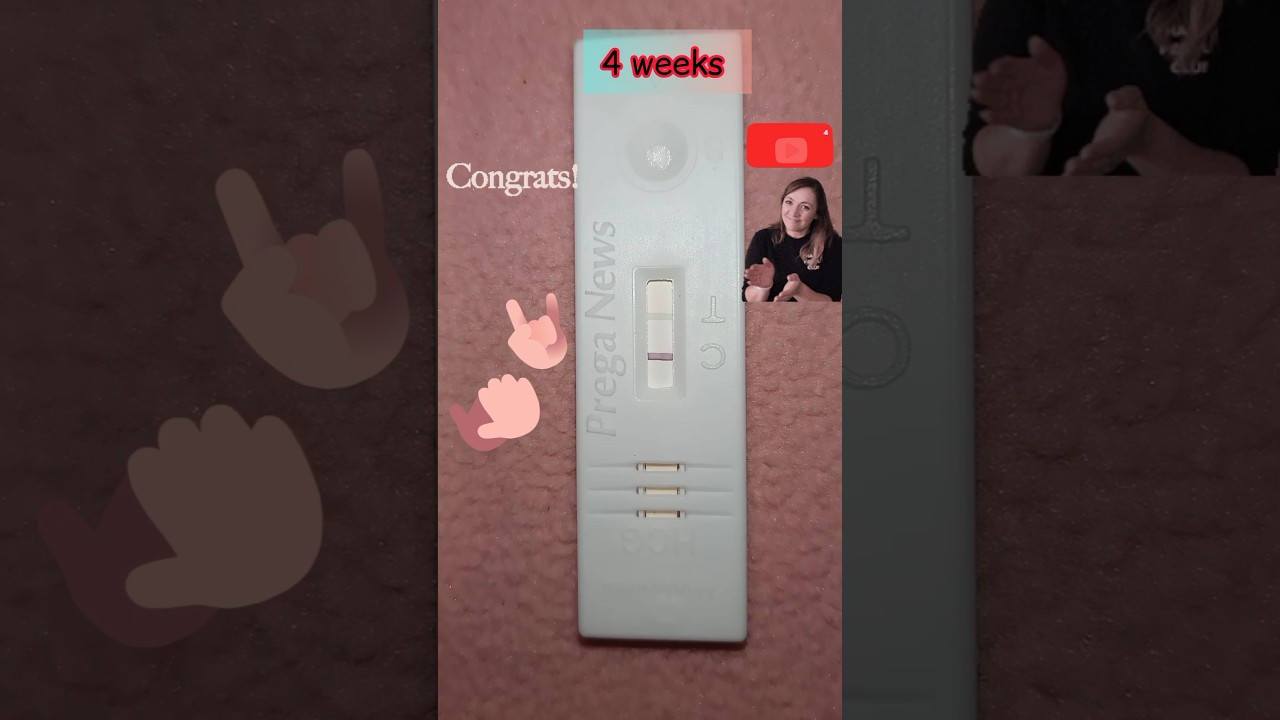 Positive First Response Pregnancy Test-Real Time ✅🤗❤️#viralvideo #pregnancy #pregnant #testkit #cute