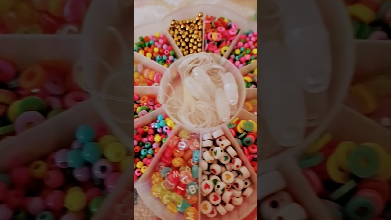 I went to five below and got these beads, they are SO CUTE.