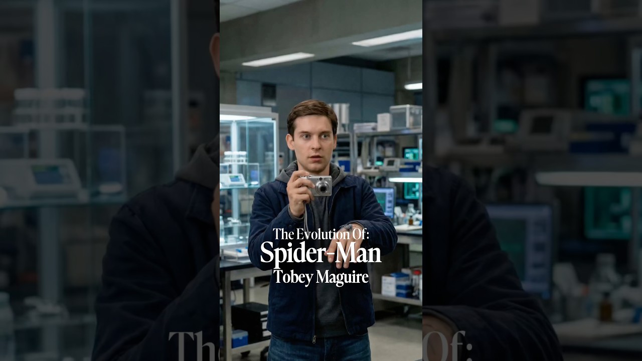 Spider-Man Evolution (Tobey Maguire) #evolution #spiderman #tobeymaguire
