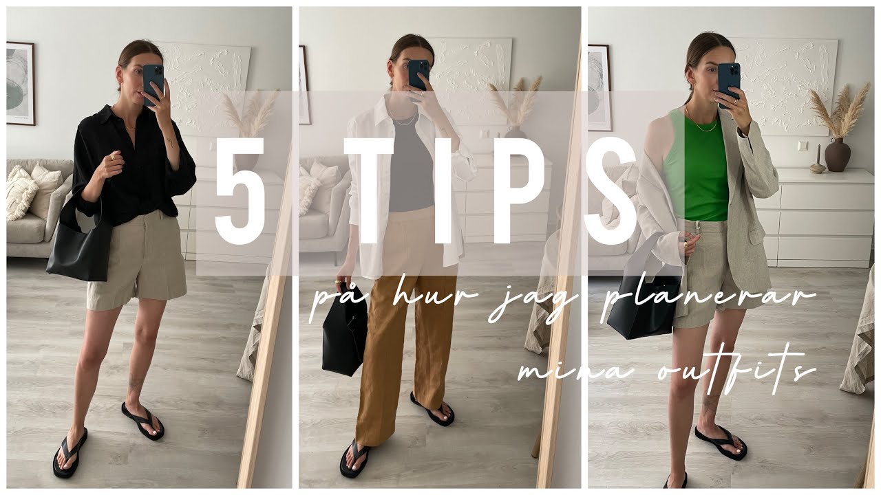 Garderobs guiden | tips på hur jag sätter ihop mina outfits