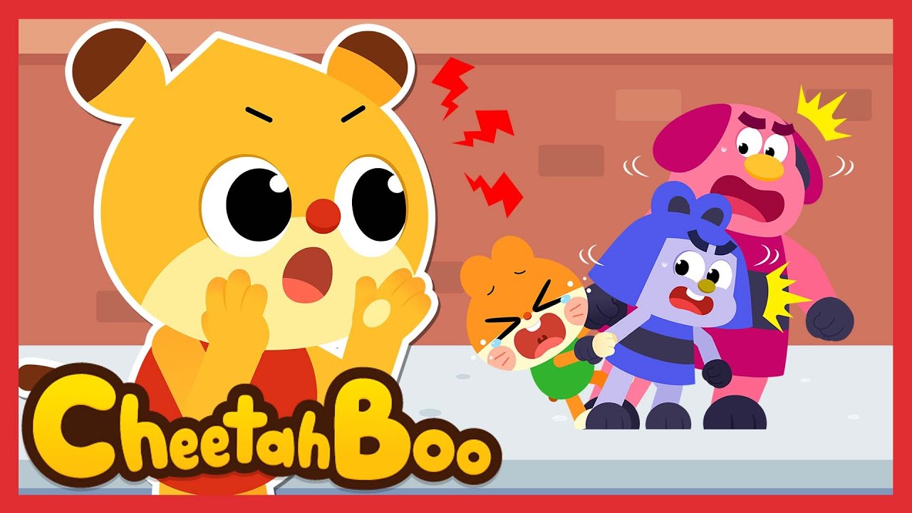 Don't Follow Strangers! | Safety Tips & Animal songs | Nursery rhymes & Kids Song | #Cheetahboo