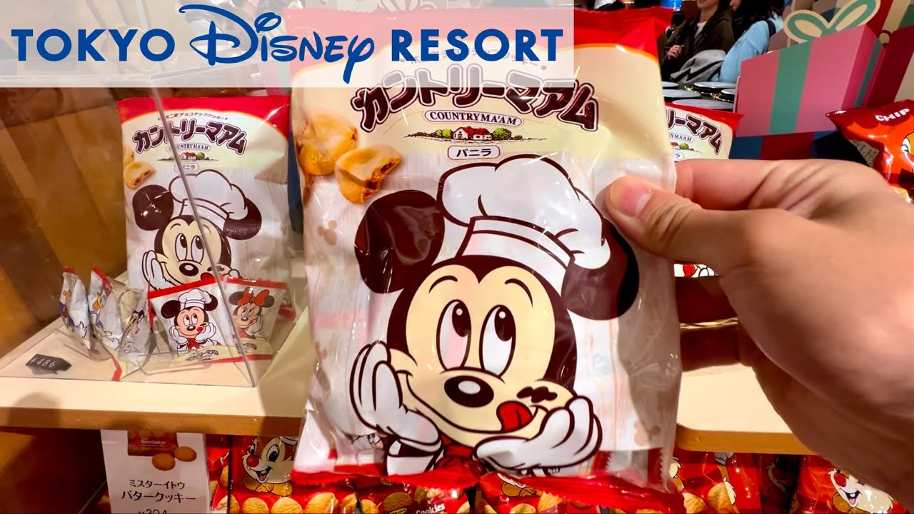 10 японских сладостей и закусок Диснея 🐭🍬 Tokyo Disney Resort
