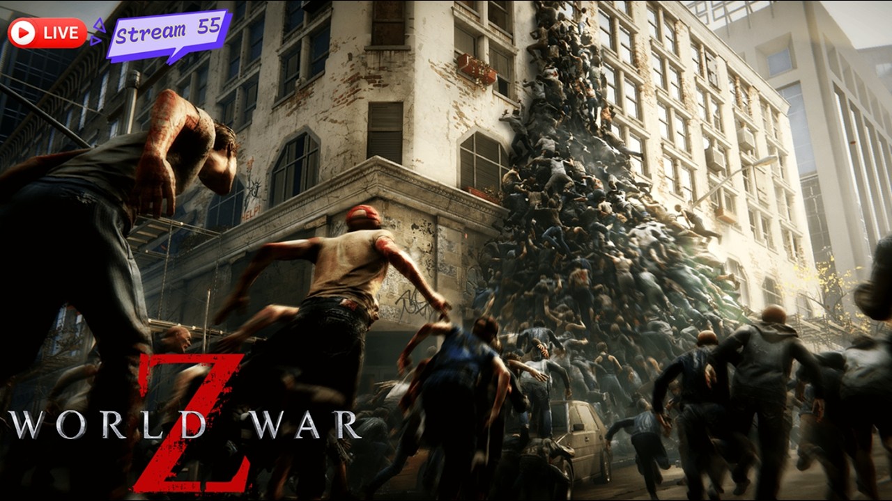 🎮 LIVE: WORLD WAR Z EXTREME GAMEPLAY❌WALKING DEAD🔥 | Elite Squad Zombie Swarms (INSANE CHAOS!)