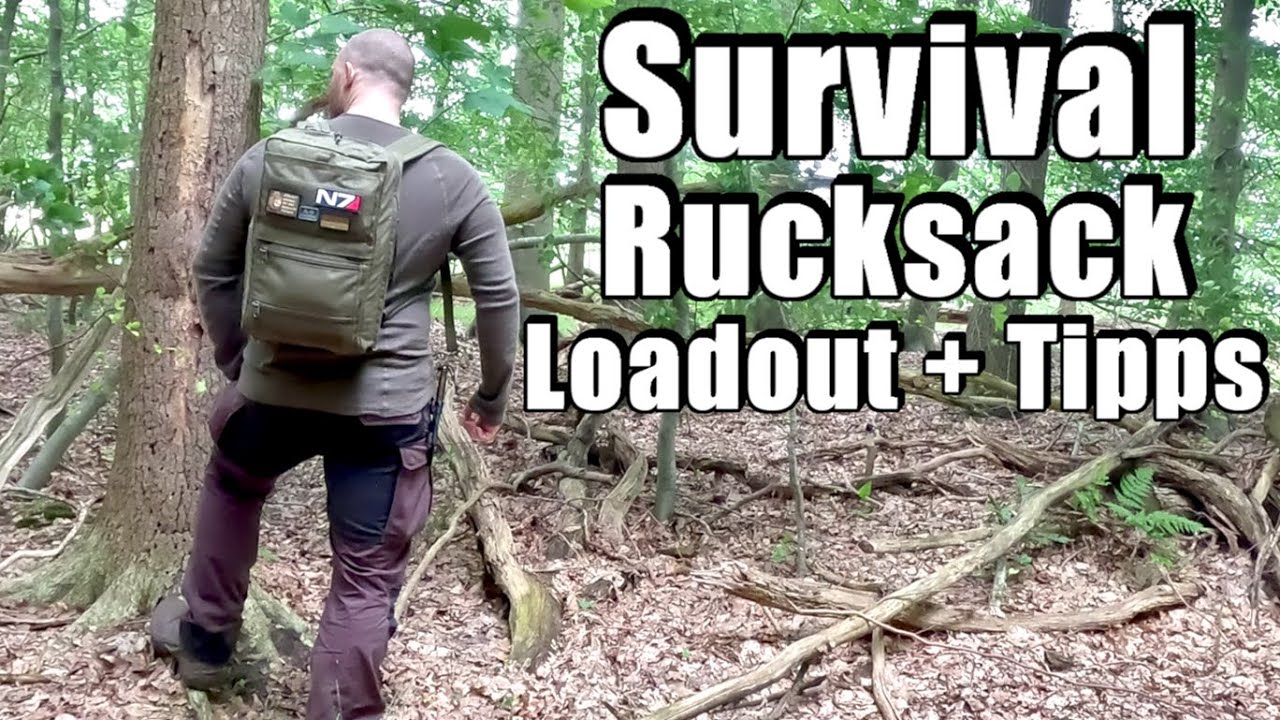 Survival Rucksack Loadout und viele Tipps | Tasmanian Tiger Survival Pack