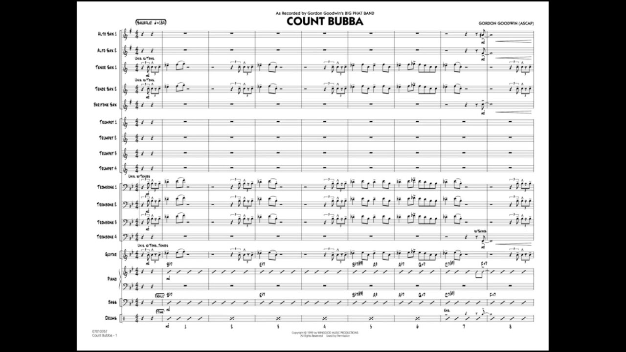 Count Bubba by Gordon Goodwin