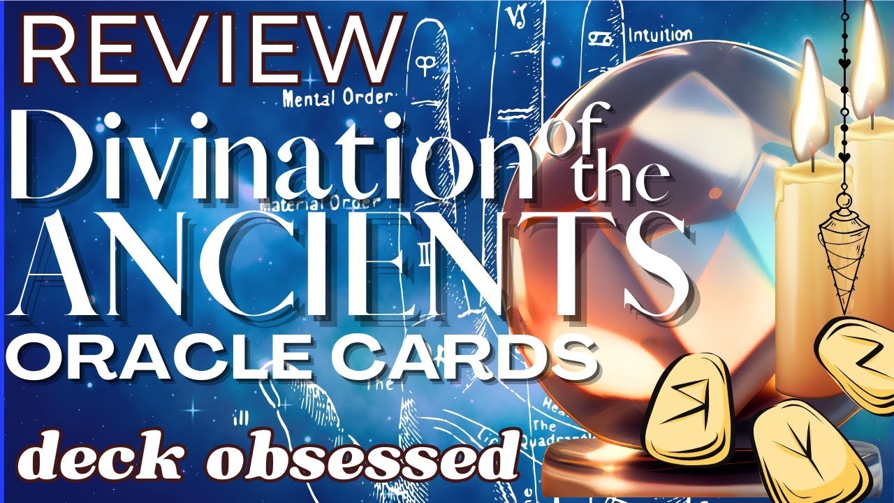 Review: Divination of the Ancients Oracle Deck: Featuring Fortune Telling Tools, Omens, Signs & More