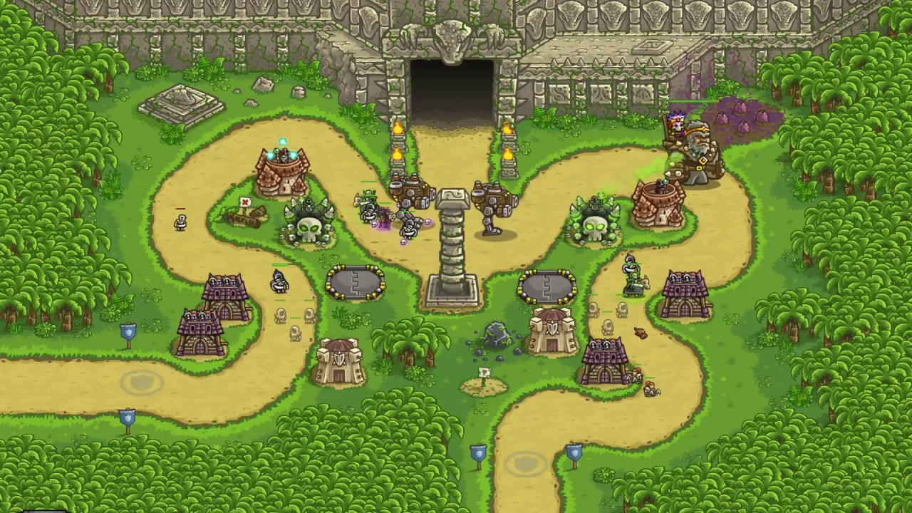 Kingdom Rush: Frontiers - Temple of Saqra: Campaign (Veteran Difficulty) 3 Stars