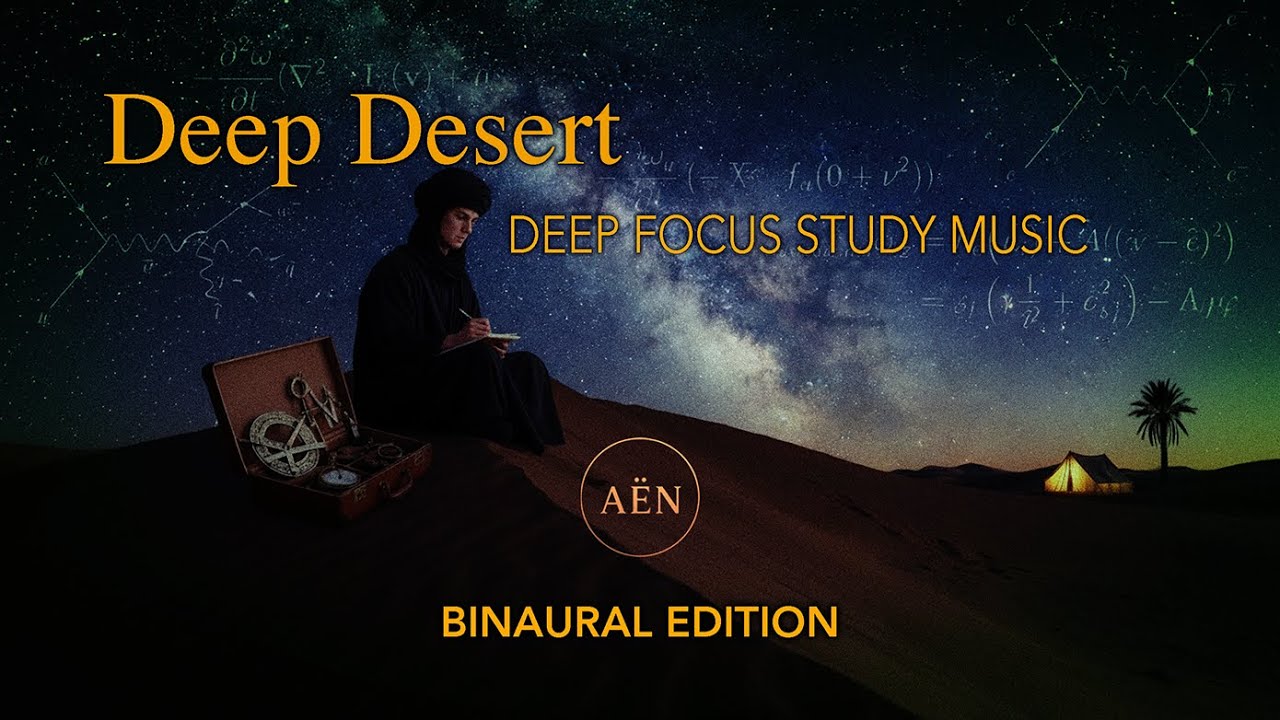 Deep Desert  Binaural | Allert! Potent Binaural waves for focus and mental enhancement