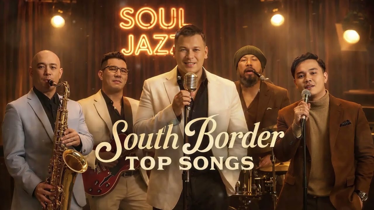 South Border Top Songs - Rainbow, Ikaw Nga, Kahit Kailan & More - OPM Soul Jazz Cover | Chill Music