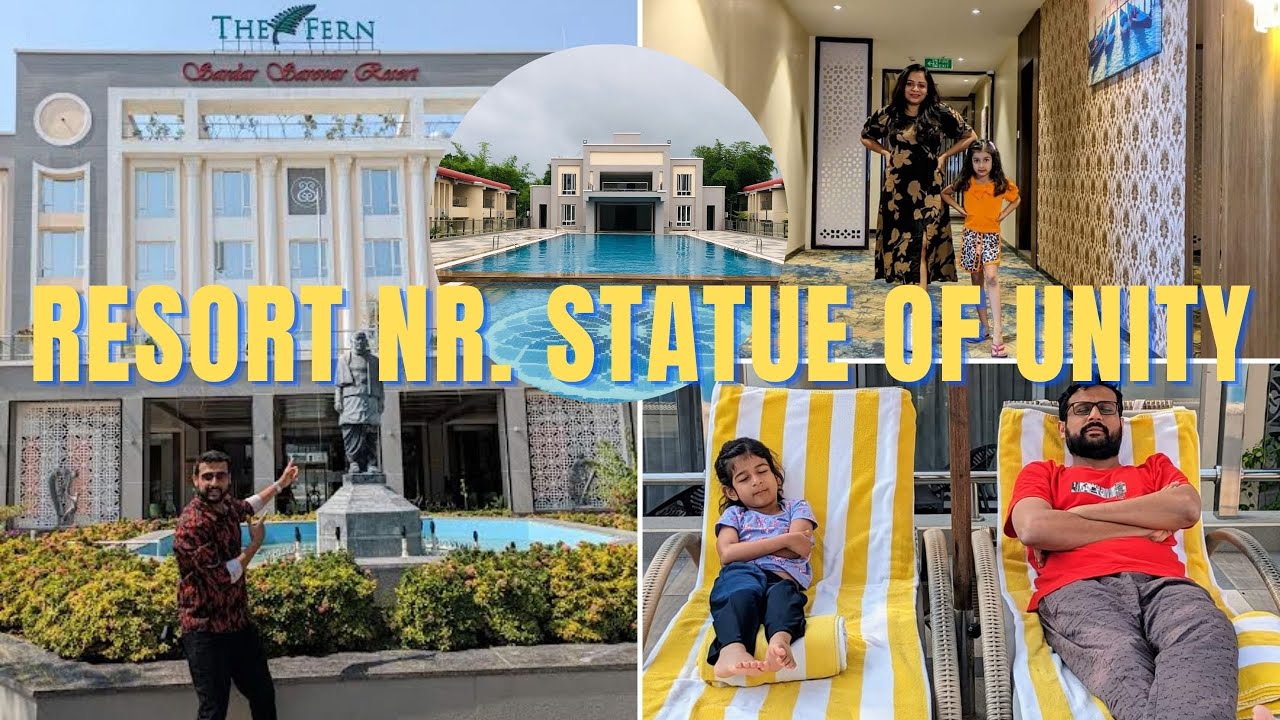 Luxury Resort Nr. Statue of Unity I The Fern Sardar Sarovar I Kevadia I Hotel I KISHANI VLOGS 