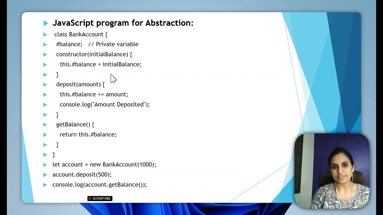 Abstraction - JavaScript