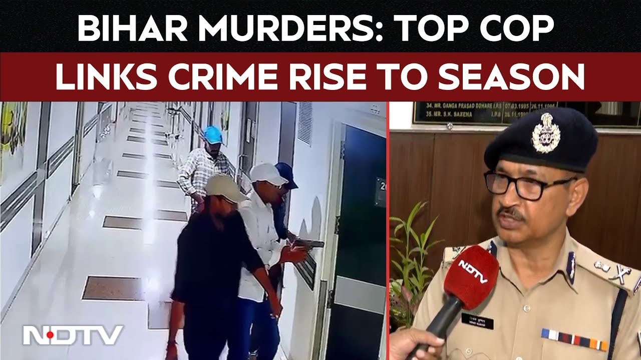 Bihar Hospital Murder | NDTV Exclusive: On Bihar Murders, Top Cop Links Crime Rise To Season