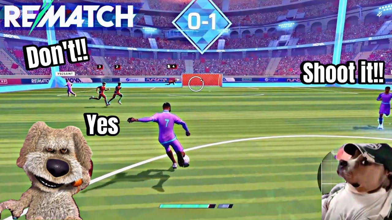 Am I the complete striker?!! (Rematch funny moments)
