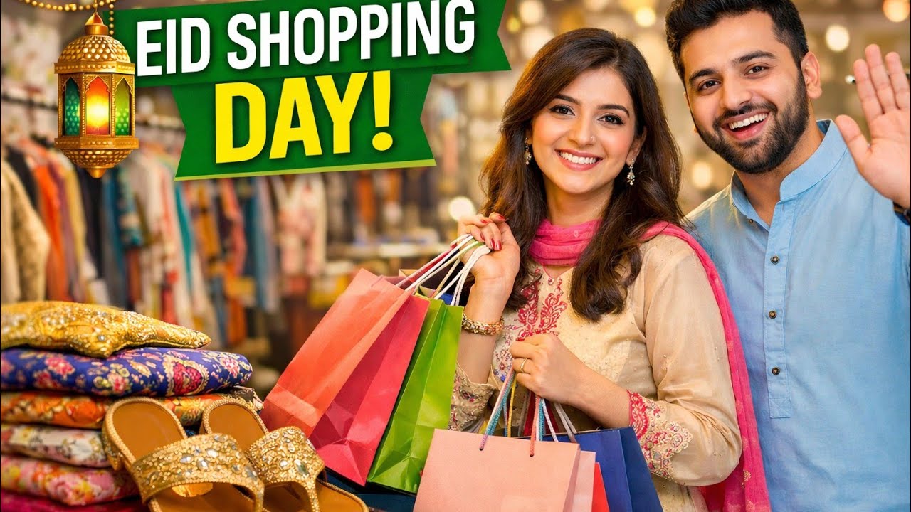 Eid Shopping Day#Daily Routine #Simple Home Stories 🌸
