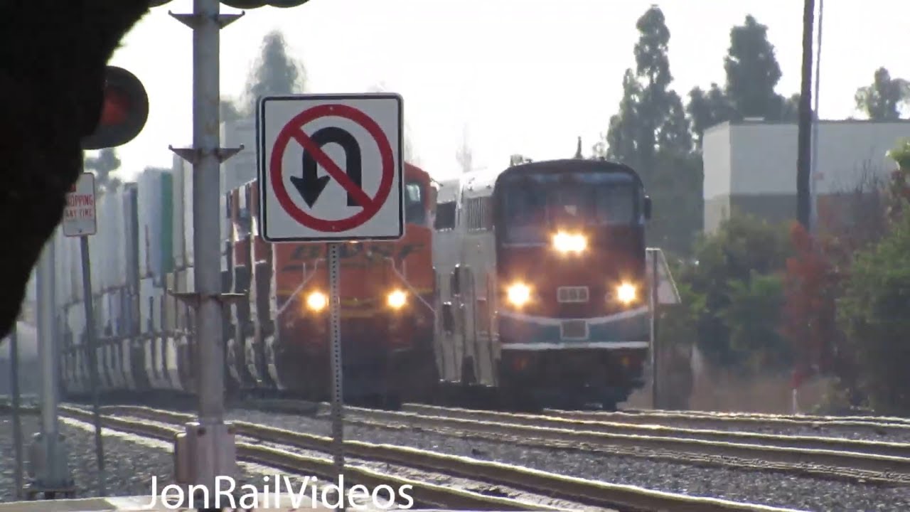 10/24/21 Railfanning in Los Nietos/Santa Fe Springs, CA ft. 2 PVs, ATSF lives on, a race & meet