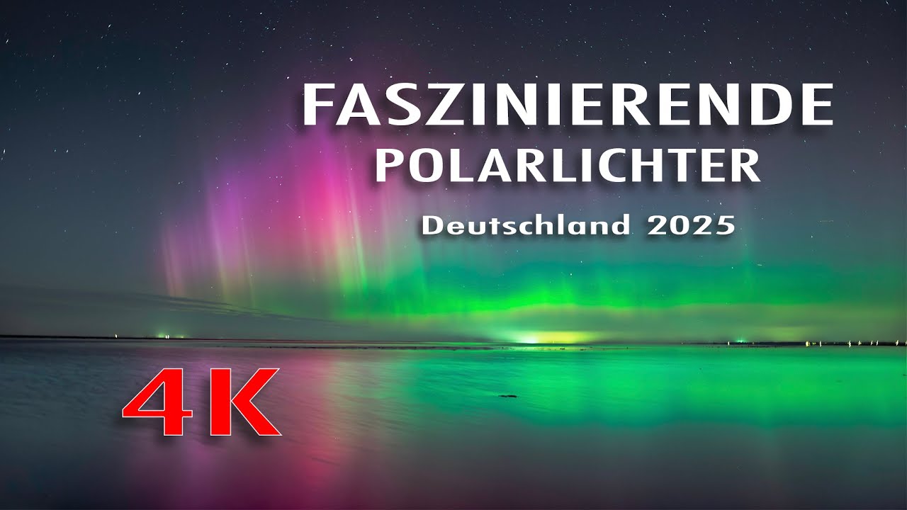 Faszinierende und spektakuläre Polarlichter.
