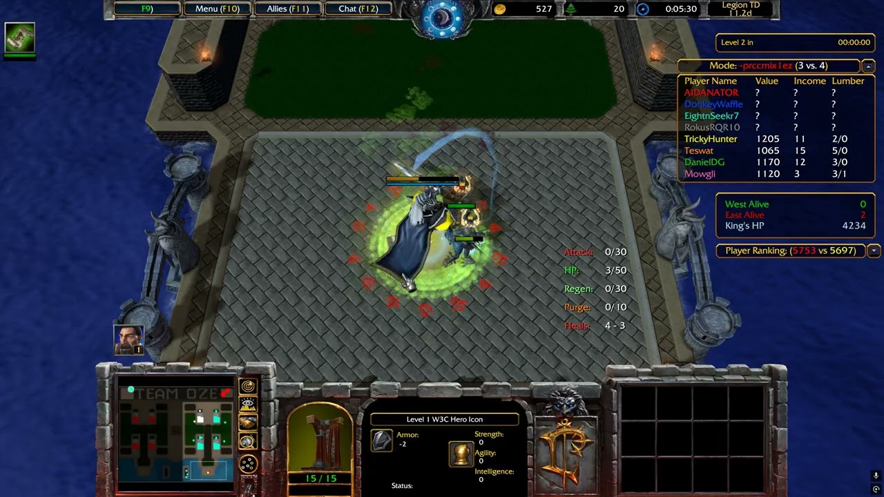 Warcraft III  Tower defense game