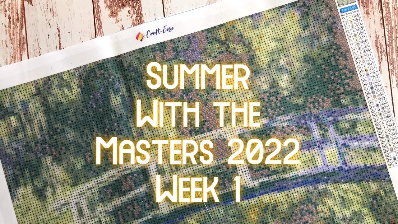 Summer With the Masters Week 1! What's New to my Custom Wish List This Year and my Snack Size Monet!
